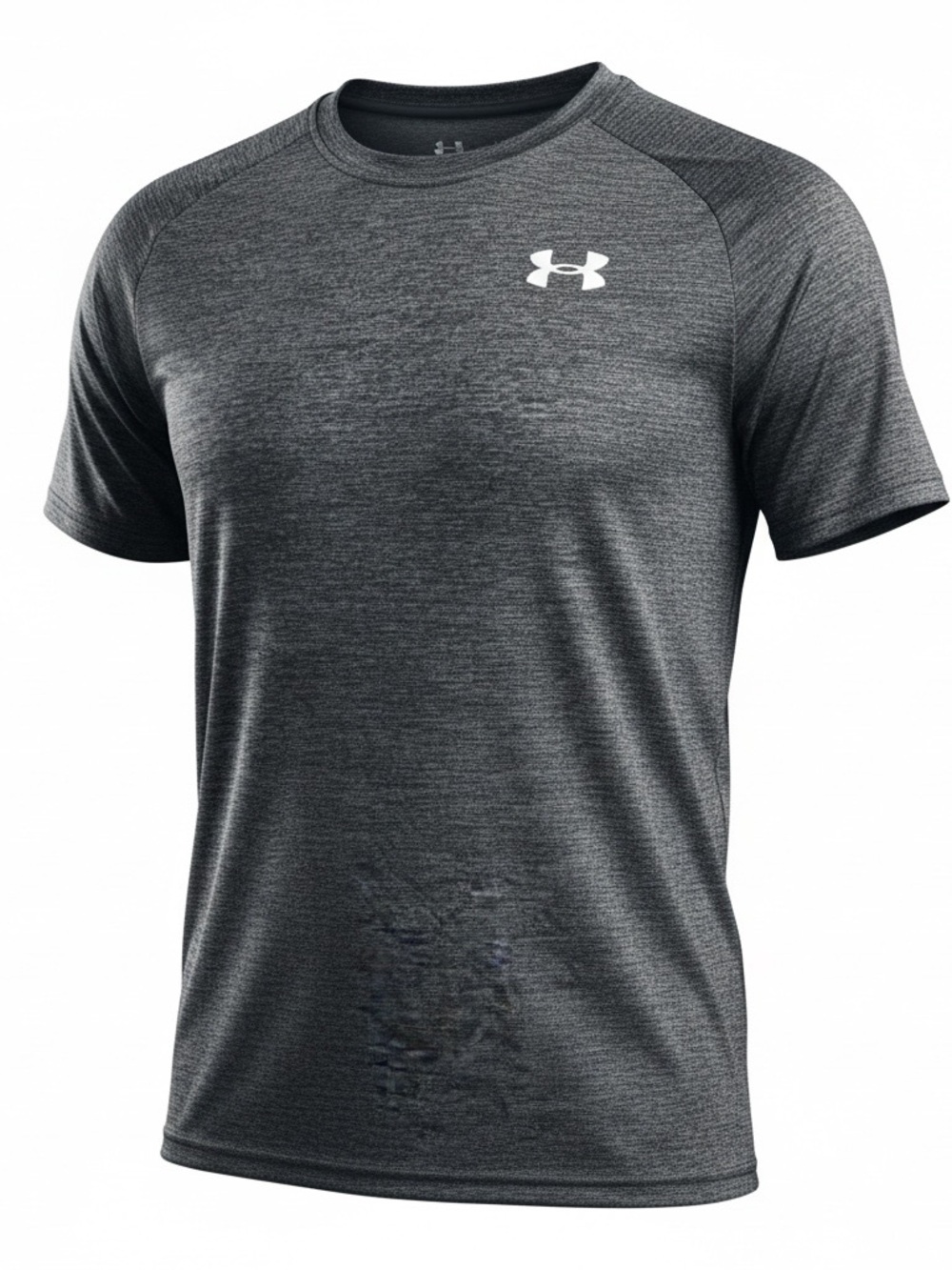 Under Armour Men's Short Sleeve Performance Tee Charcoal Heather YXL Youth XL